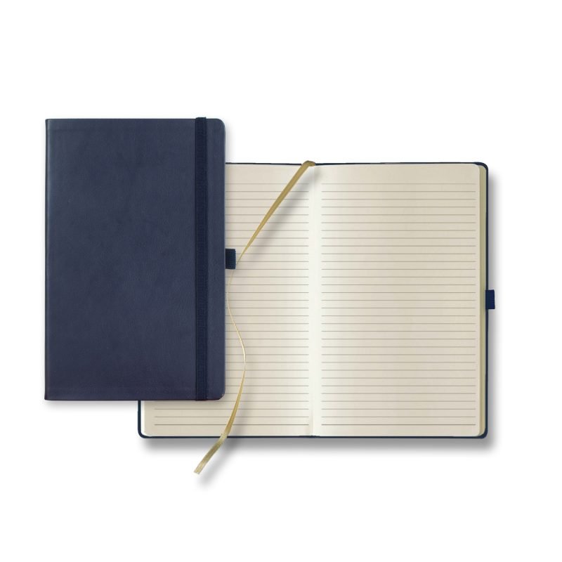 Castelli Calf Leather Medio Lined Ivory Page Journal - 2