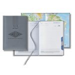 Castelli Tucson Medio White Page Tabbed Daily Diary - 8