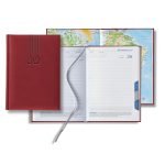 Castelli Tucson Medio White Page Tabbed Daily Diary - 9