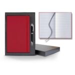 Castelli Matra Banded Medio Lined White Page Journal Gift Set - 9