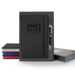 Castelli All Metal Medio Lined Ivory Page Journal Gift Set