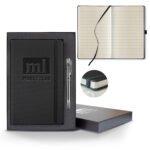 Castelli All Metal Medio Lined Ivory Page Journal Gift Set - 3