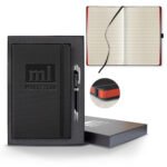 Castelli All Metal Medio Lined Ivory Page Journal Gift Set - 4