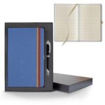 Castelli Bi Band Medio Lined Ivory Page Journal Gift Set - 1