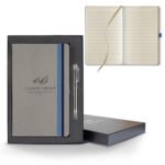 Castelli Bi Band Medio Lined Ivory Page Journal Gift Set - 7