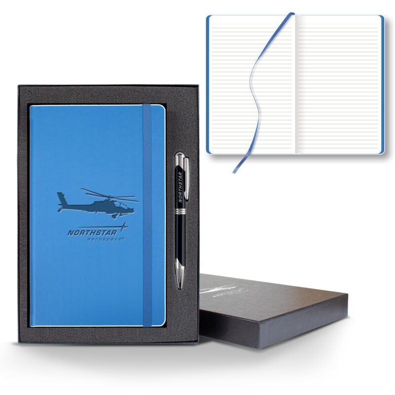 Castelli Color Laser Medio Lined White Page Journal Gift Set - 2