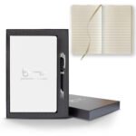 Castelli Matra Slim Medio Lined Ivory Page Journal Gift Set - 4