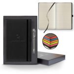 Castelli Tucson Edge Medio Lined Ivory Page Journal Gift Set - 3