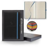 Castelli Tucson Edge Medio Lined Ivory Page Journal Gift Set - 5