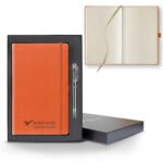 Castelli Tucson Medio Blank Ivory Page Journal Gift Set - 3