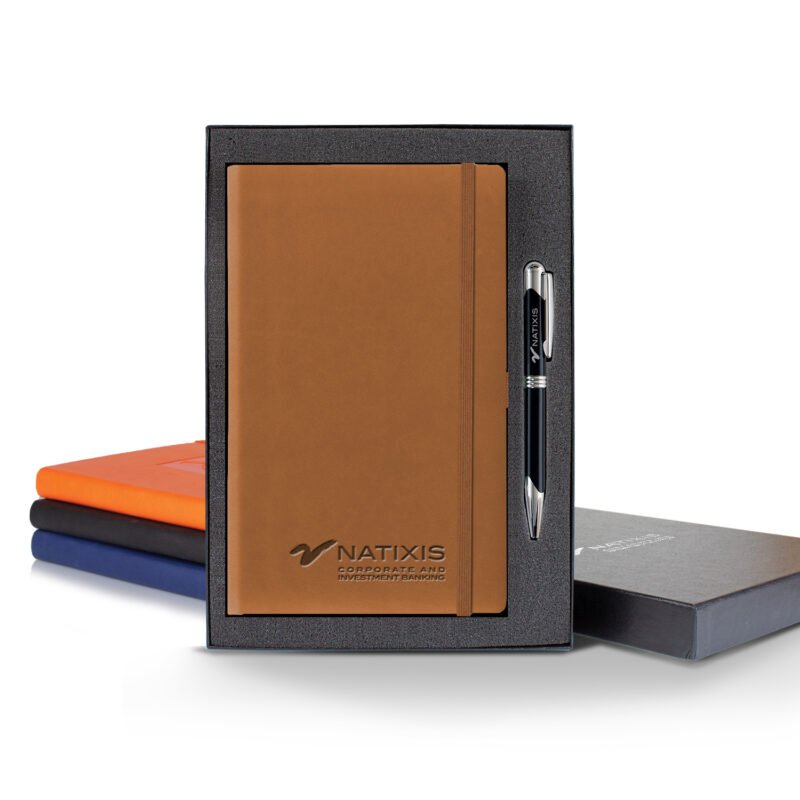 Castelli-Tucson-Medio-Blank-Ivory-Page-Journal-Gift-Set-Q2625GS Castelli Tucson Medio Blank Ivory Page Journal Gift Set