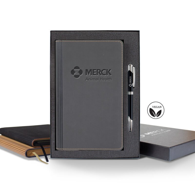 Castelli Vegan ECO Medio Lined Ivory Page Journal Gift Set