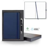 Castelli Oceano ECO rPET Medio Lined Recycled White Page Journal Gift Set - 6