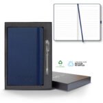 Castelli Oceano ECO rPET Medio Lined Recycled White Page Journal Gift Set - 7